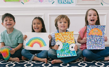 Load image into Gallery viewer, Do A Dot Rainbow Markers 6pk & ABC 123 Activity Book